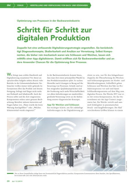 dei – Prozesstechnik für die Lebensmittelindustrie 12.2019