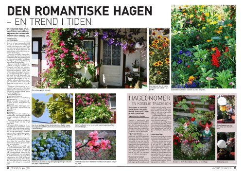 Den romantiske hagen - en trend i tiden