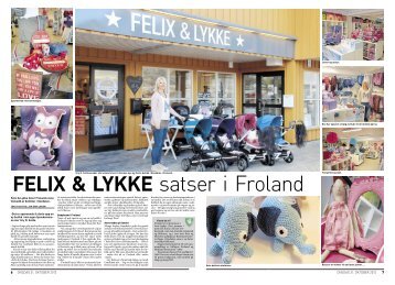 Felix & Lykke satser i Froland