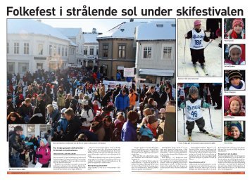 Folkefest i strålende sol under skifestivalen