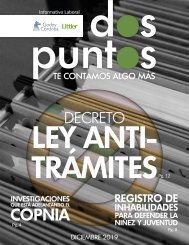 Dos:Puntos - Informativo Laboral Godoy Córdoba - Diciembre 2019