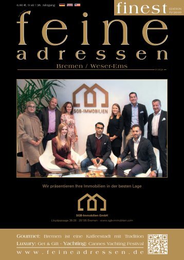 »feine adressen – finest« – Bremen 4 19