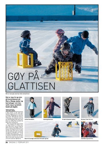 Gøy på glattisen
