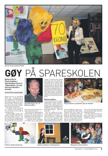 Gøy på spareskolen