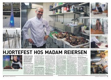 Hjortefest hos Madam Reiersen