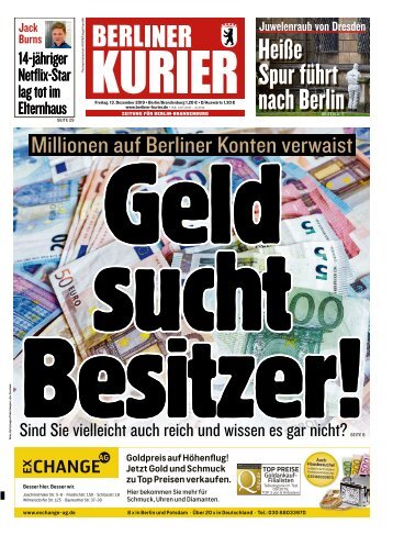 Berliner Kurier 13.12.2019