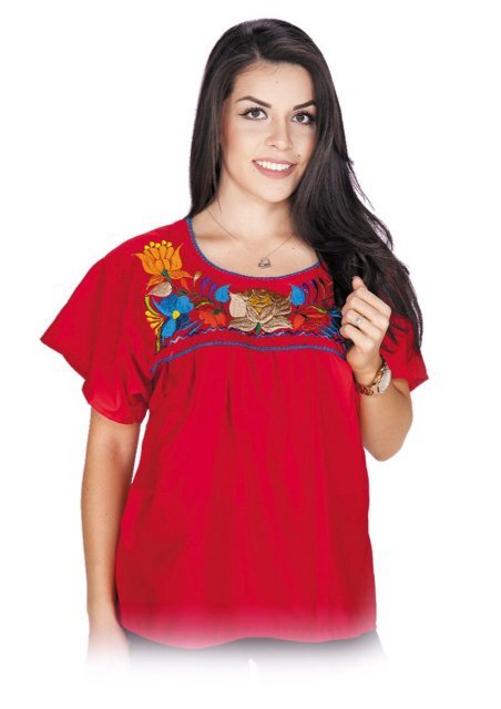 Blusas Artesanales hechas en Mexico