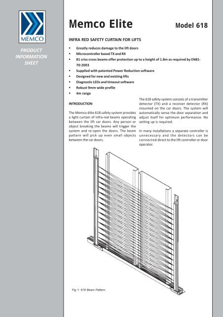 618 Elite Information Sheet Memco