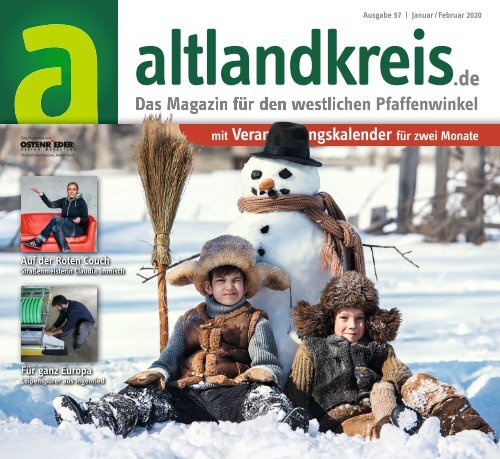 ALTLANDKREIS - Das Magazin für den westlichen Pfaffenwinkel