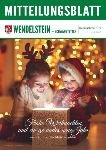Mitteilungsblatt Wendelstein - Dezember 2019