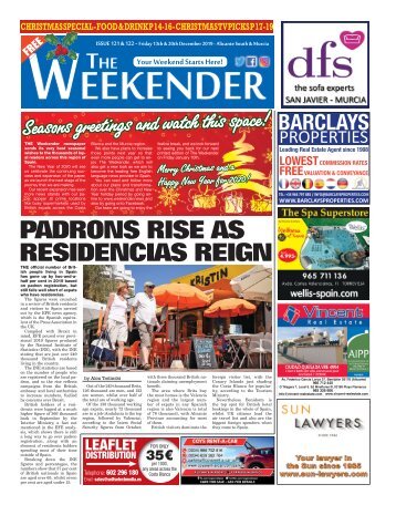 Weekender Alicante South Issue 121 + 122