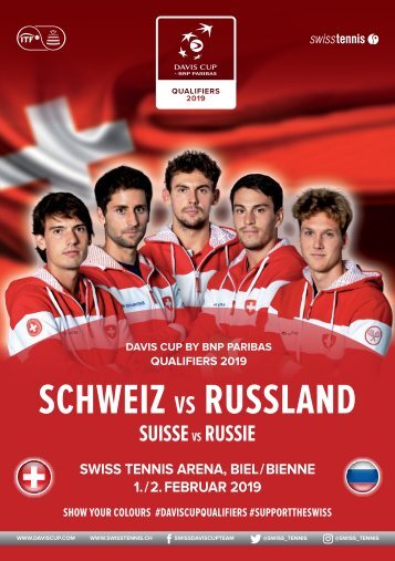 Programme Coupe Davis & Fed Cup 2019
