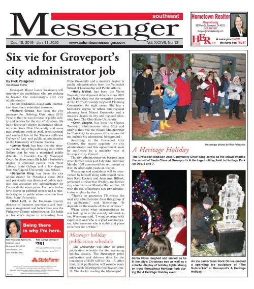 Southeast Messenger - December 15th, 2019