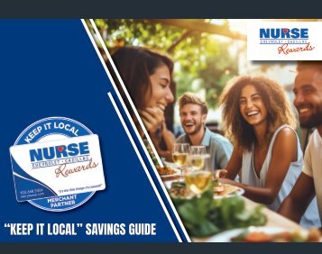 Nurse Rewards Keep It Local Merchant Network