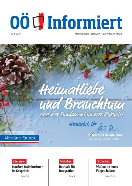 OÖ informiert (Nr. 4, 2019)