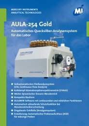 AULA-254 Gold - Mercury Instruments GmbH.