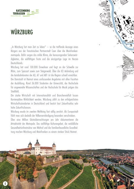 Würzburg-Heidingsfeld: KATZENBERGTERRASSEN - Ankommen.Wohnen.Leben.