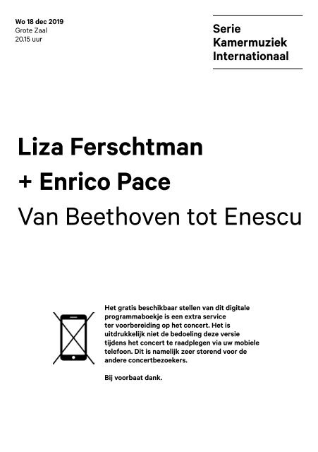 2019 12 18 Liza Ferschtman + Enrico Pace