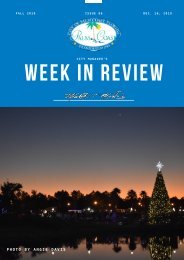 City of Palm Coast Week in Review - Issue 06 - Dec. 16 - 2019