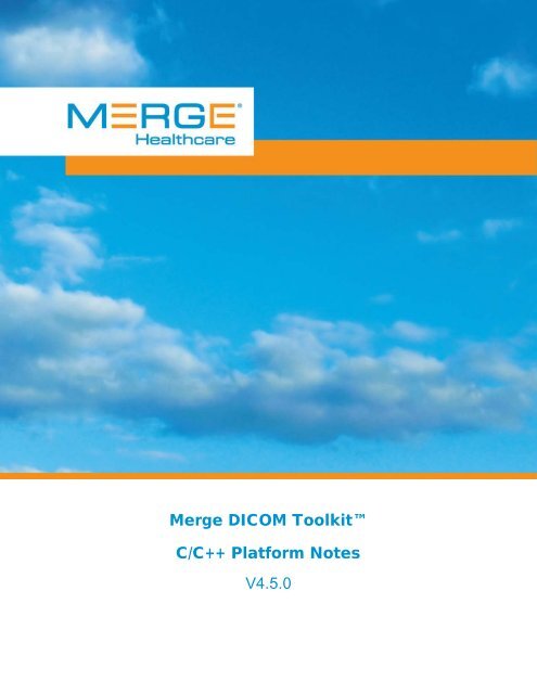 Supported Configurations - Merge Healthcare