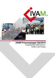 IVAM Pressespiegel Quartal4