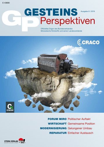 GesteinsPerspektiven 08/19