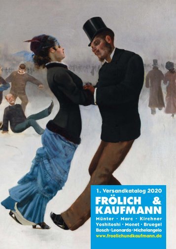 Frölich & Kaufmann 1. Versandkatalog 2020