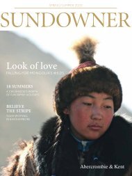 Sundowner Magazine: Spring/Summer 2020