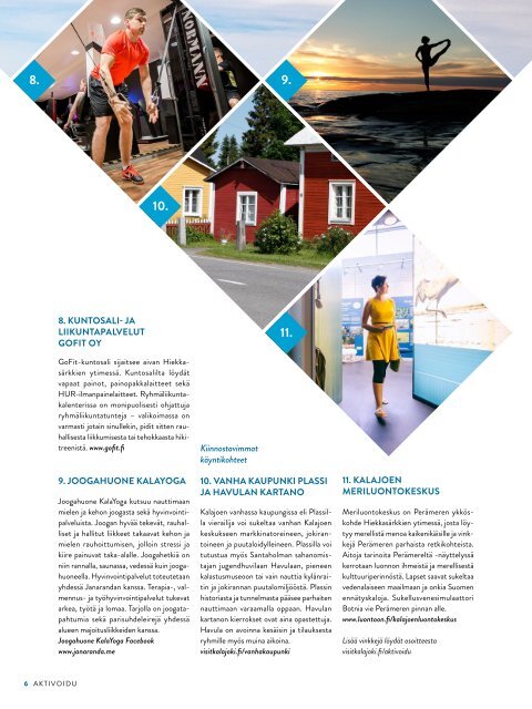 Valloita Kalajoki -matkailulehti 2020 FI