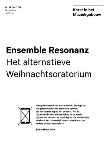 2019 12 19 Ensemble Resonanz