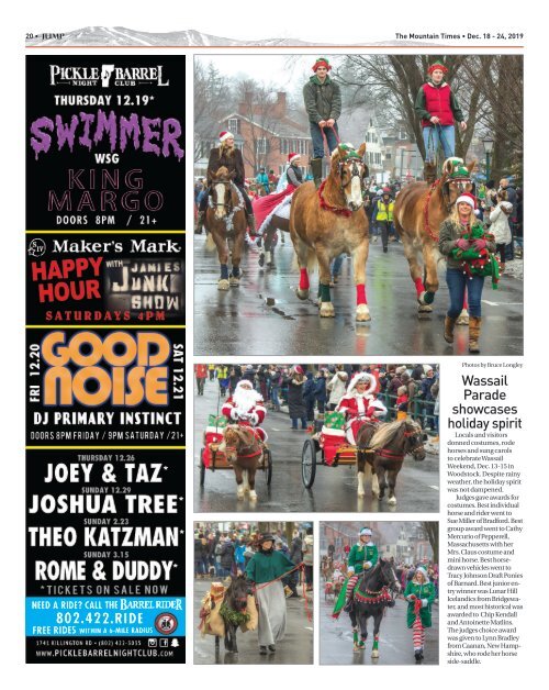 Mountain Times- Volume 48, Number 51: Dec. 18-24, 2019