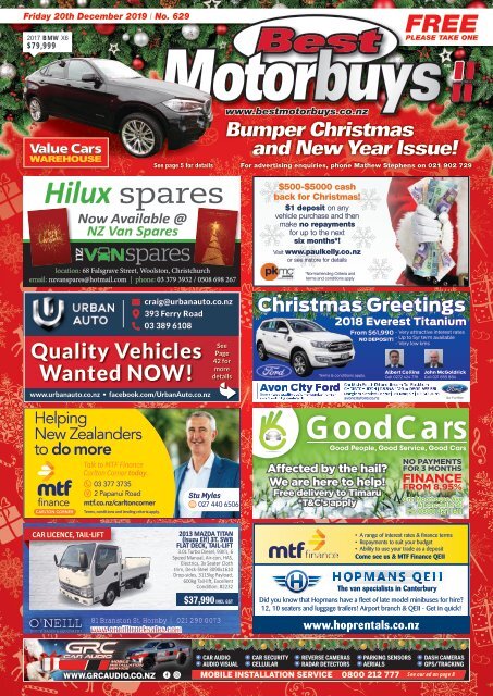 Best Motorbuys December 19