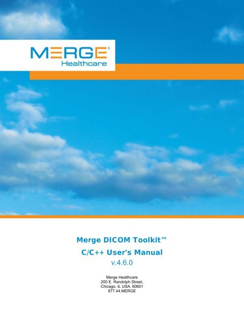 Using Merge DICOM Toolkit - Merge Healthcare