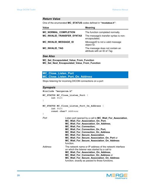 Configuration - Merge Healthcare