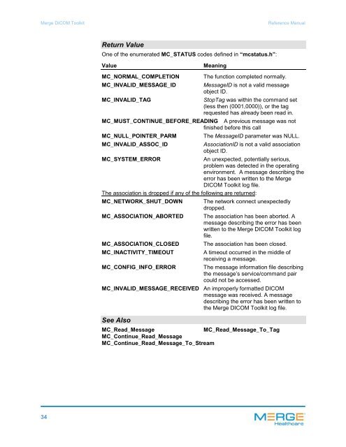 Configuration - Merge Healthcare