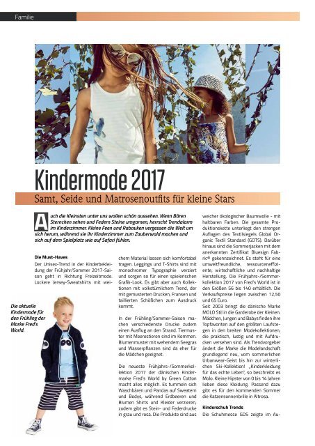 TRENDYone | Das Magazin - Allgäu - Januar 2017