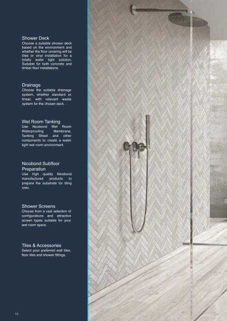 N&C Wet Room Collection Catalogue