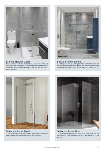 N&C Wet Room Collection Catalogue