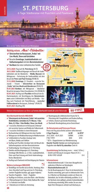 Weihnachts- & Silvesterreisen 2020/2021 – Vorabdruck