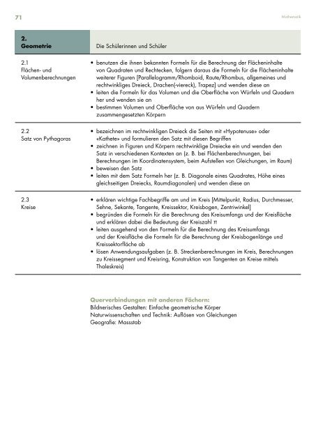 Kantonsschule Seetal, Lehrplan Untergymnasium, gültig ab Schuljahr 2019/20