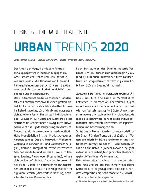 modern mobil - Magazin für moderne Mobilität - Ausgabe 2020