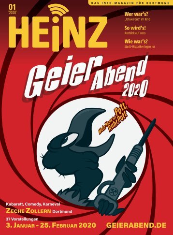 01_2020 HEINZ MAGAZIN Dortmund