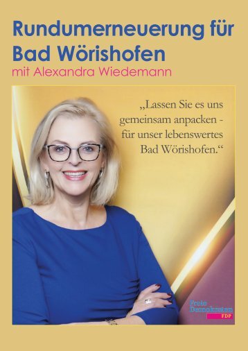 Alexandra Wiedemann für Bad Wörishofen 2020