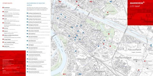 Citymap of Mannheim