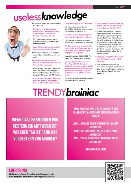 TRENDYone | Das Magazin - Augsburg - Januar 2020