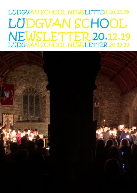 Newsletter 7 - 20.12.19