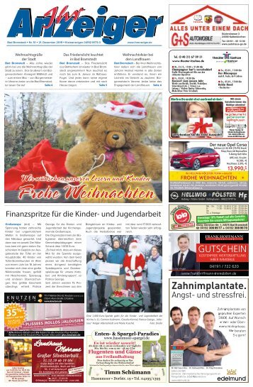 Ihr Anzeiger Bad Bramstedt 51 2019