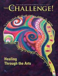 THE Challenge Vol. 13. Iss. 4 Healing Through the Arts