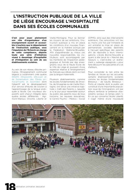 Diversités magazine : Liège Ville hospitalière. Hors-série n°2