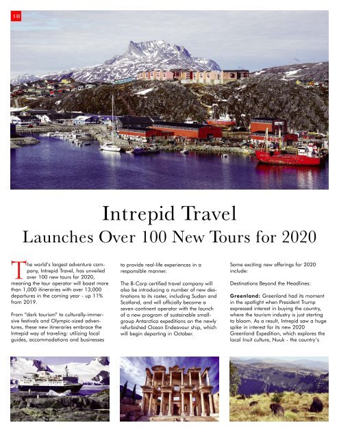 Canadian World Traveller Winter 2019-20 Issue